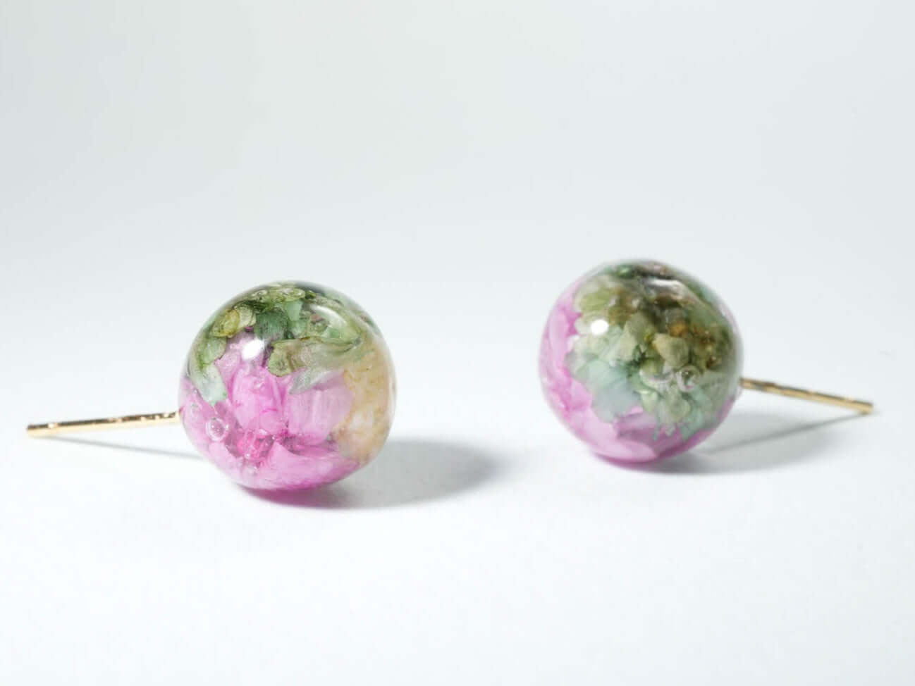 Lilac Vine Stud Earrings