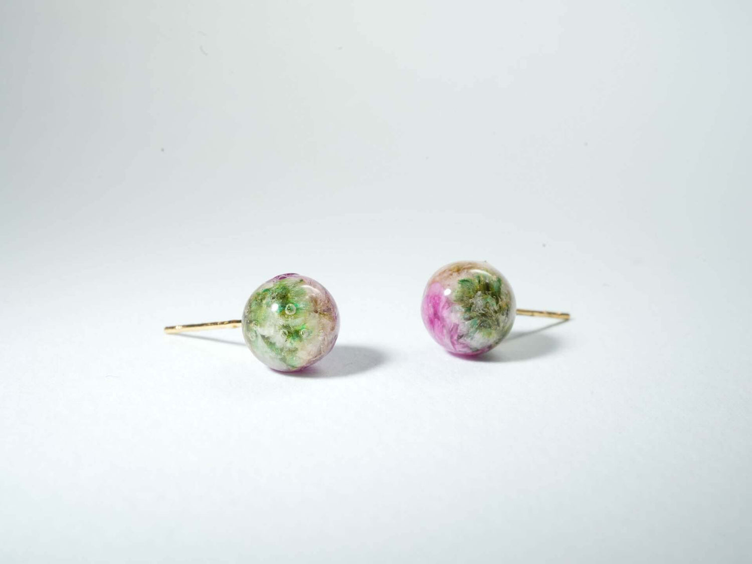 Lilac Vine Stud Earrings
